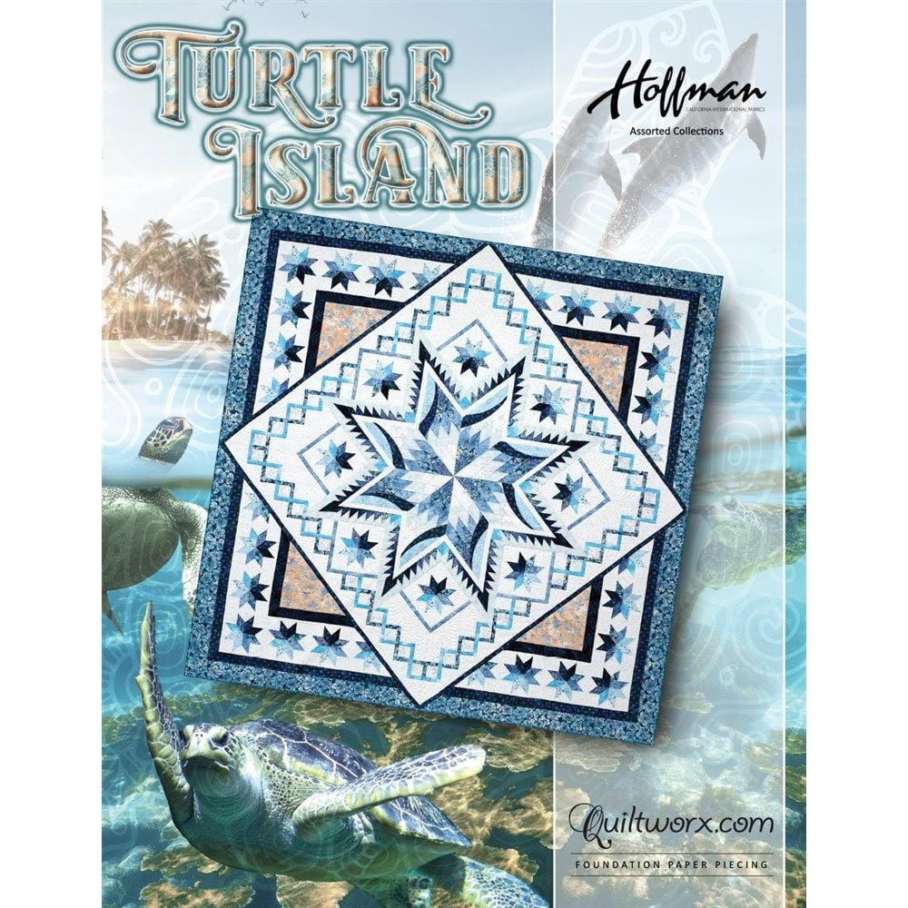 Judy Niemeyer Quiltworx - Turtle Island Quilt Pattern JNQ00281P13