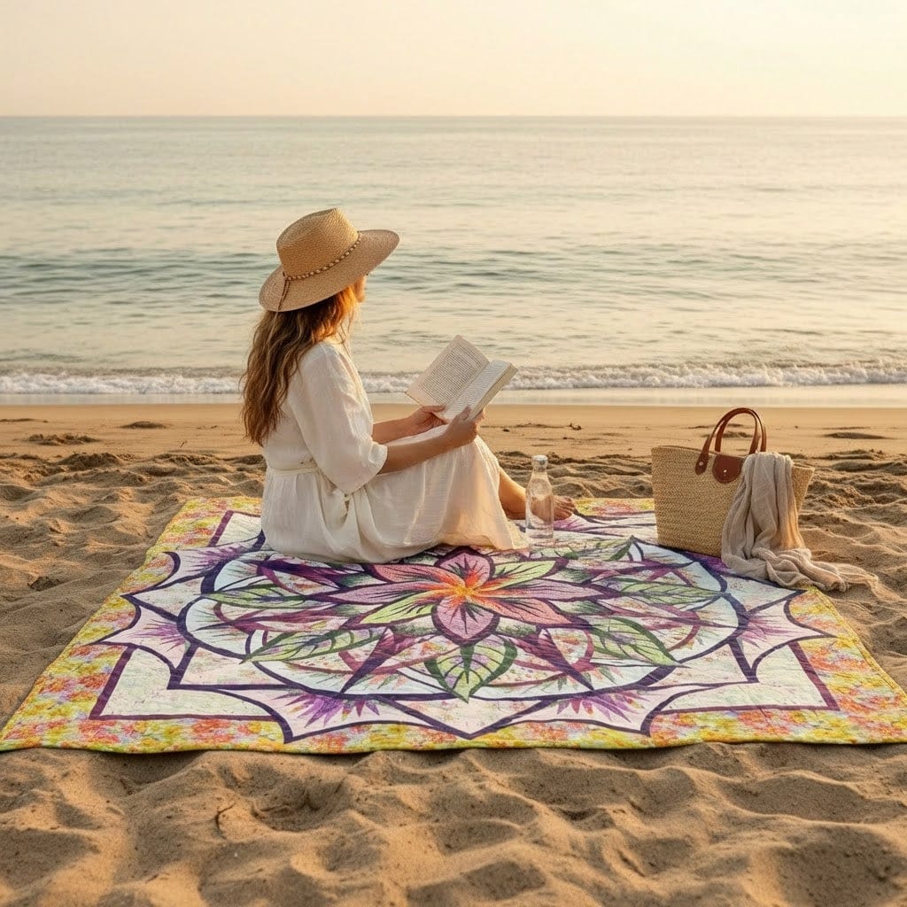 Jungle Magnolia Fabric Only Quilt Kit - Tula Pink Untamed Queen Size JNQ00289K15