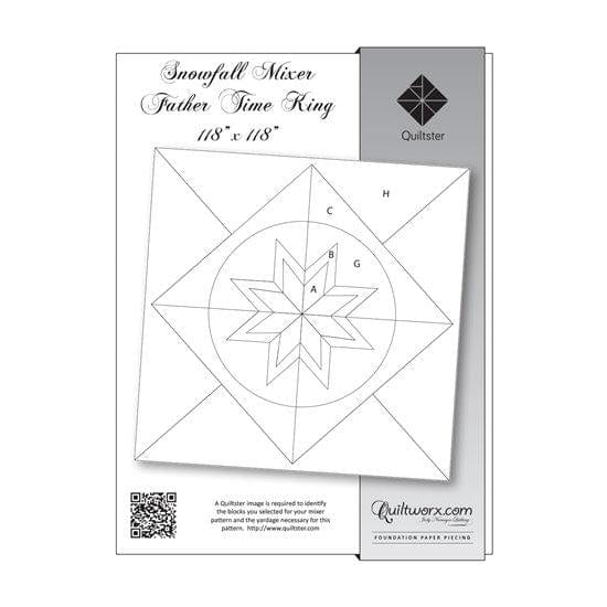 Jusy Niemeyer Quiltworx - Father Time King Introduction Booklet JNQ00277P2
