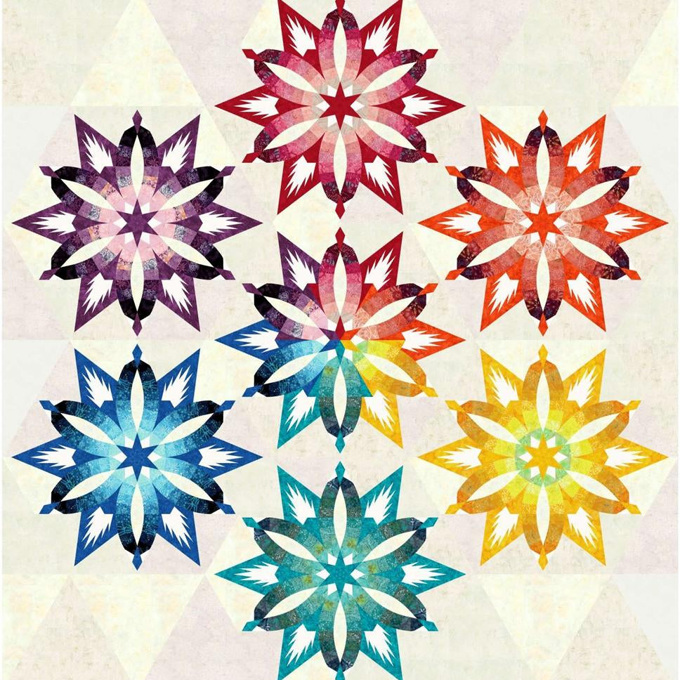 Quiltworx - Diamond Wedding Star Quilt Kit JNQ00238K1