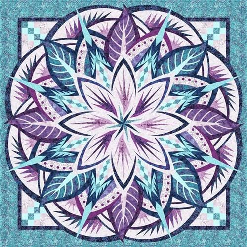 Quiltworx - Jungle Magnolia Queen Pattern JNQ00289P2