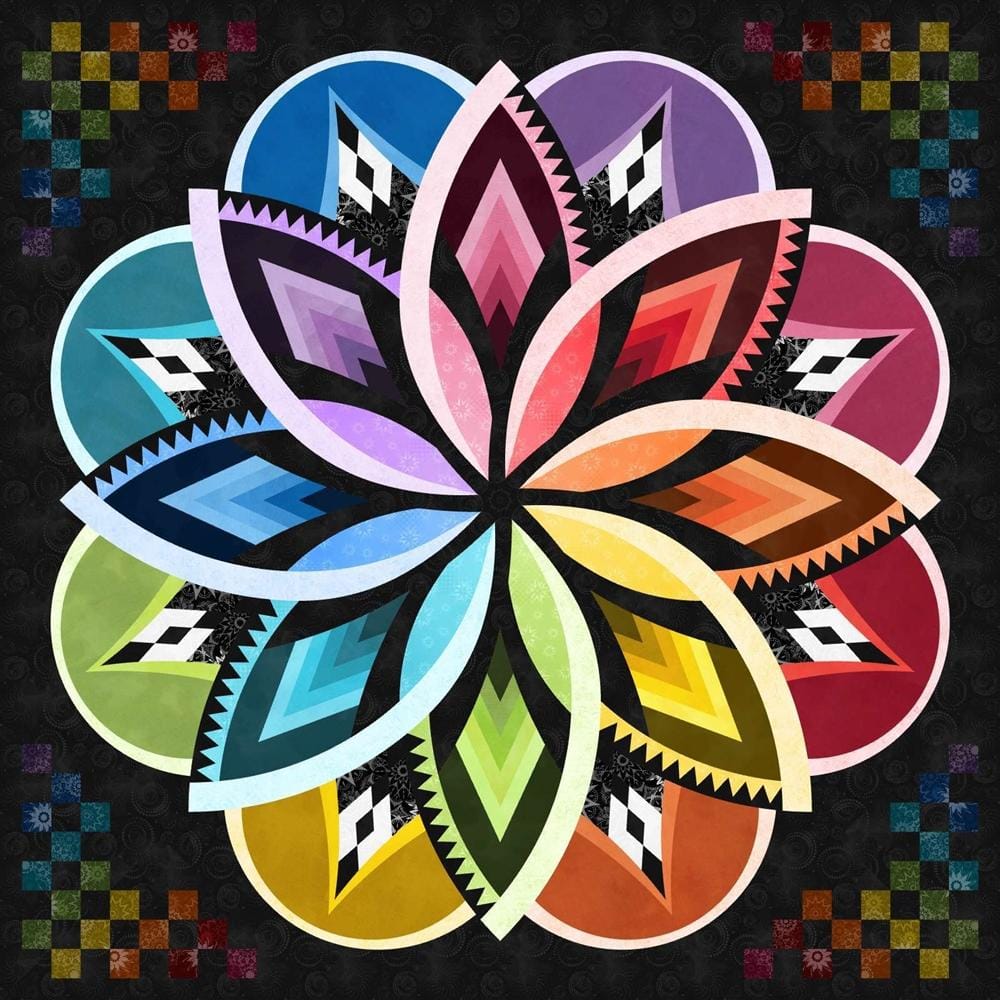 Quiltworx Quilt Pattern - Luminary Wall JNQ00288P8-WSAS