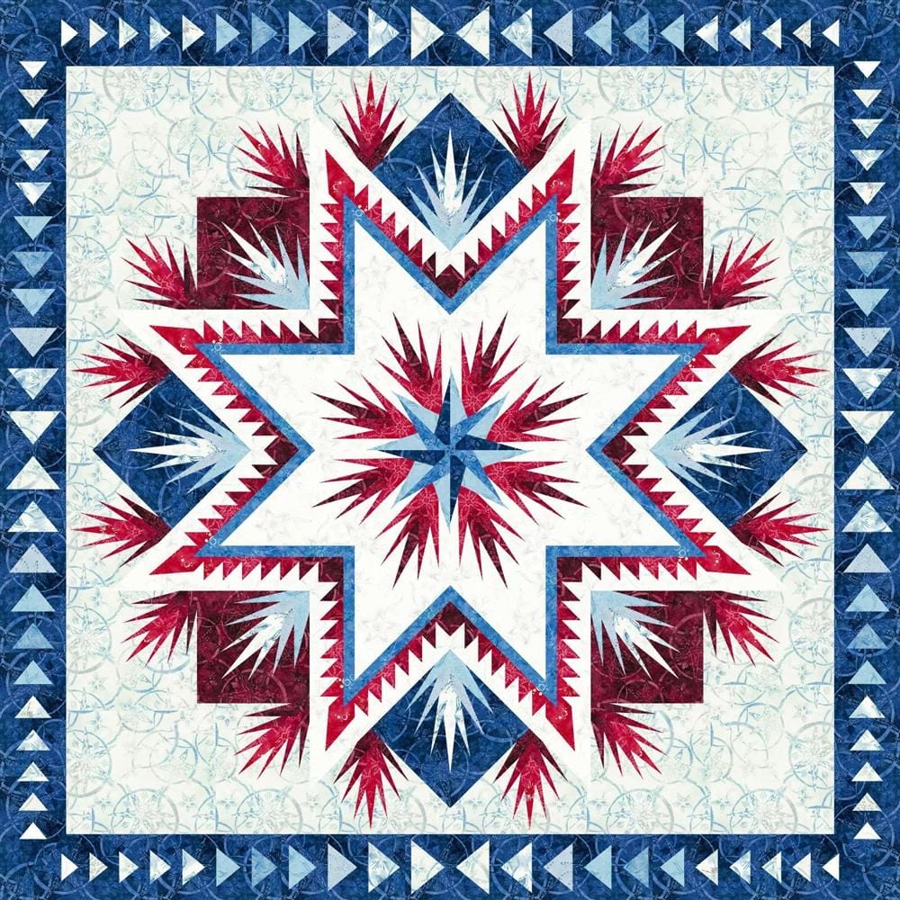 Quiltworx - Star of Valor Quilt Kit JNQ00281K10