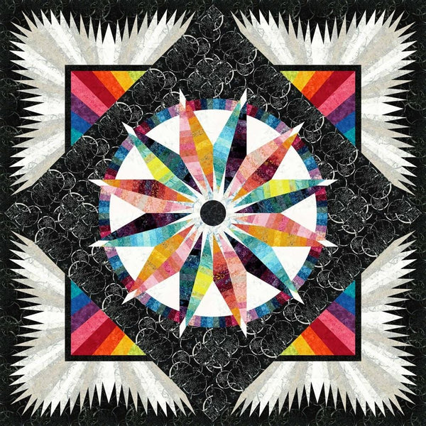 Quiltworx - Sundial Queen Quilt Kit | Quilting - Stitchin Heaven