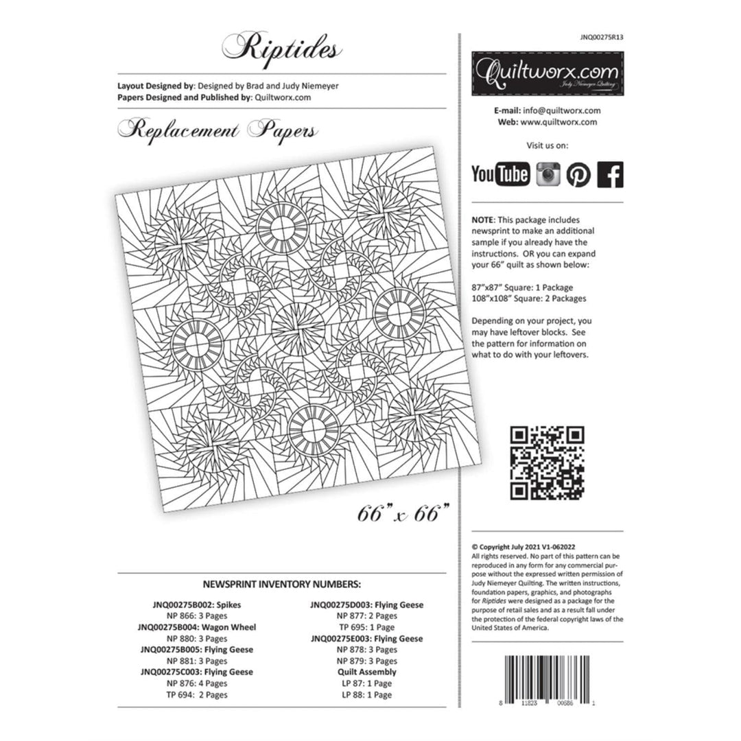 Riptides Replacemnet Papers - Judy Niemeyer JNQ00275R13-WS