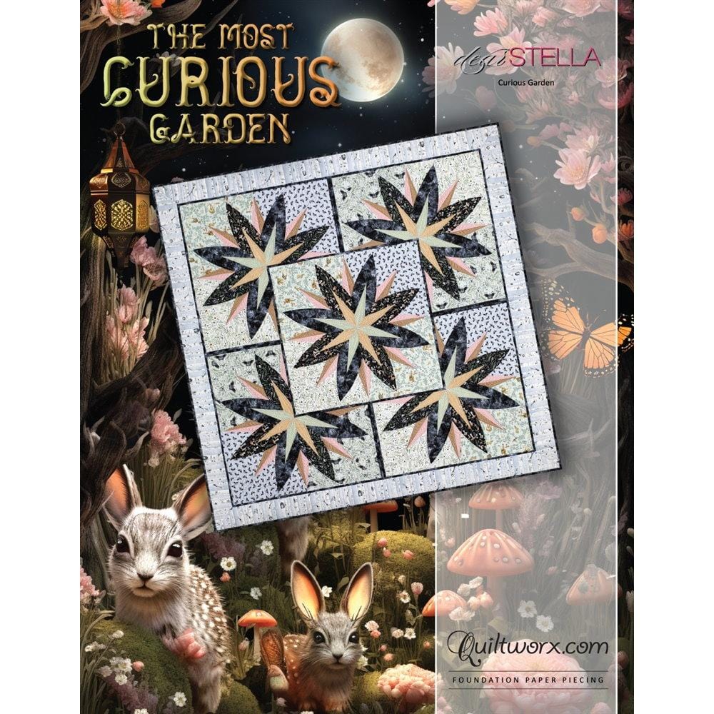 Judy Niemeyer Quiltworx - The Most Curious Garden Quilt Pattern