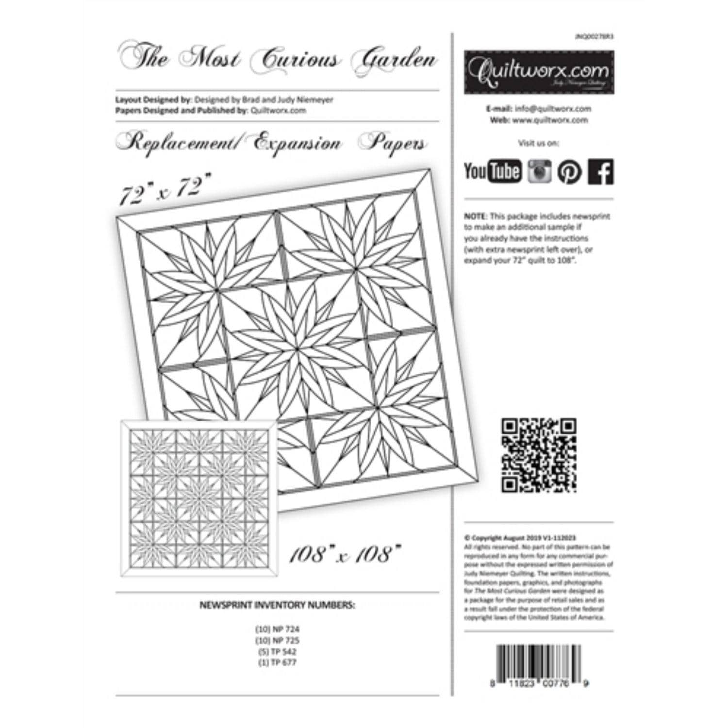 The Most Curious Garden - Replacement/Expansion Papers JNQ00278R3-WS