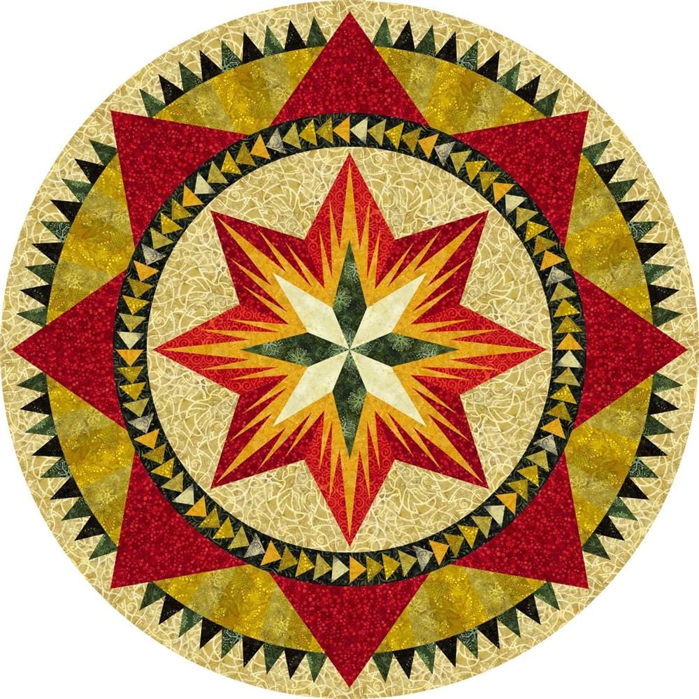 Tree Skirt Kit Red & Gold - Christmas Celebration JNQ153K2