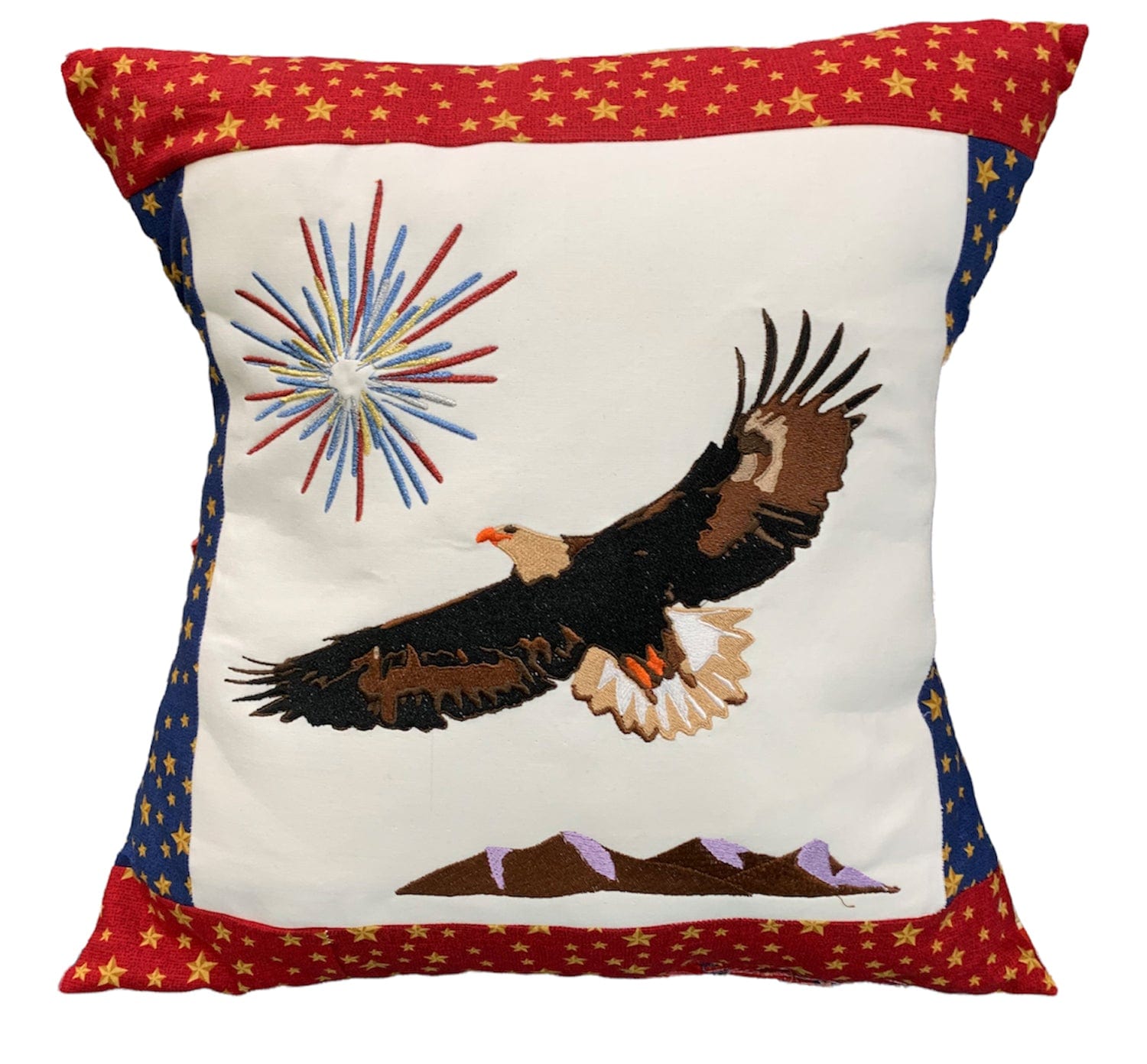 God Bless America Bench Pillow CD Pattern CELEAMERBP-PAT