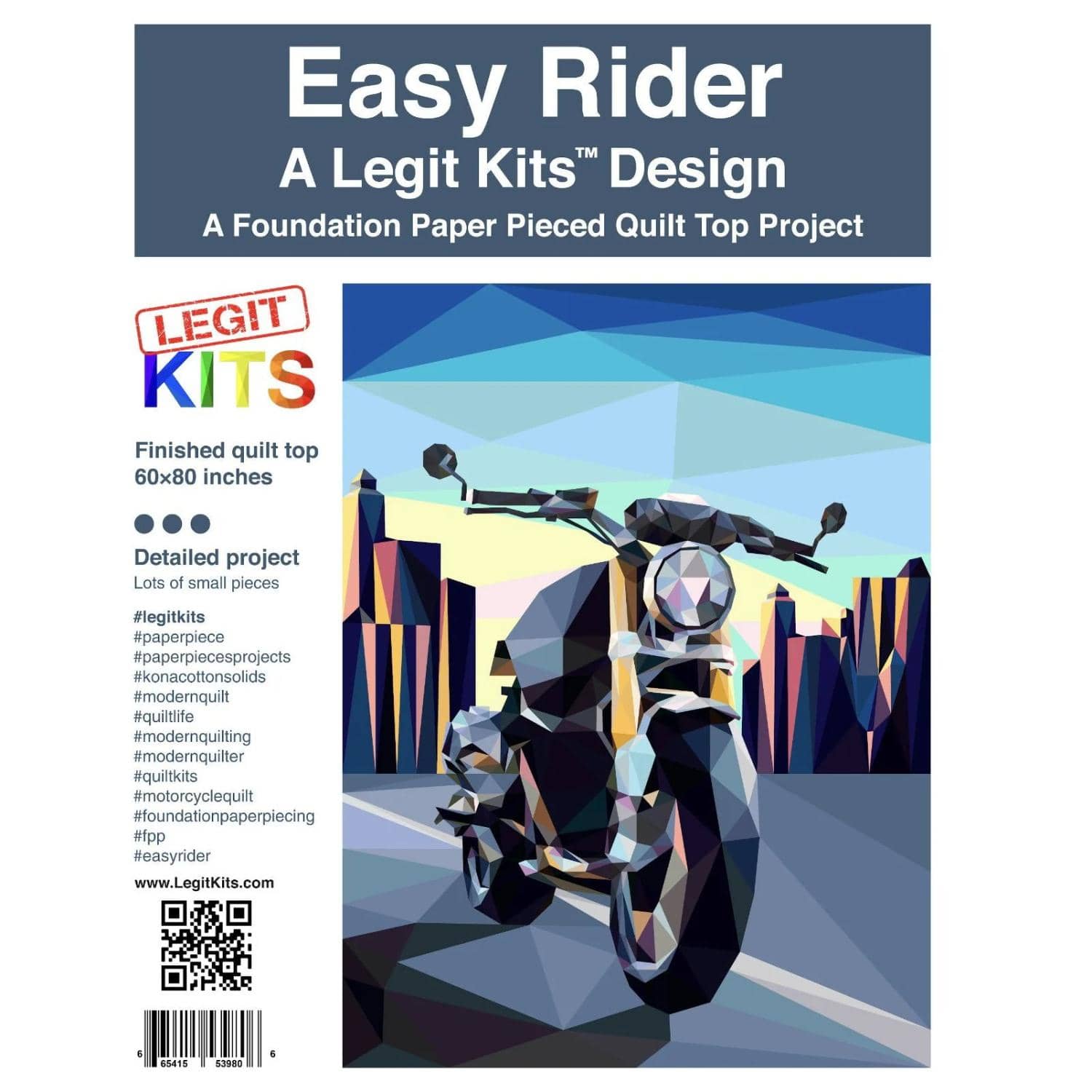 Legit Kits - Easy Rider Pattern LEGITEASYRIDER