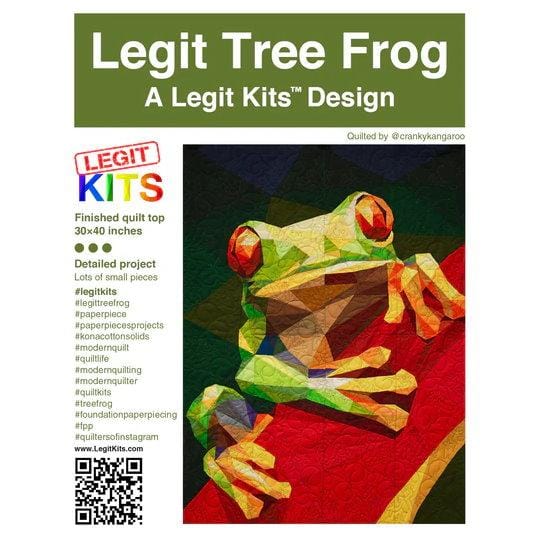 Legit Kits - Tree Frog Pattern LEGITTREEFROG