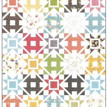 Precut! Dashing Quilt Kit - 76" x 76" DASHING-LAQK