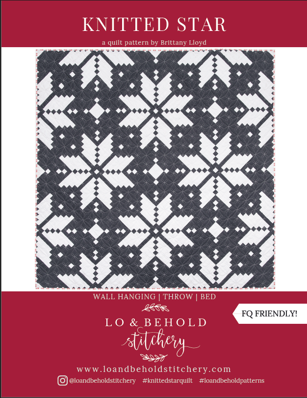 Knitted Star Pattern KNITTEDSTAR-PAT