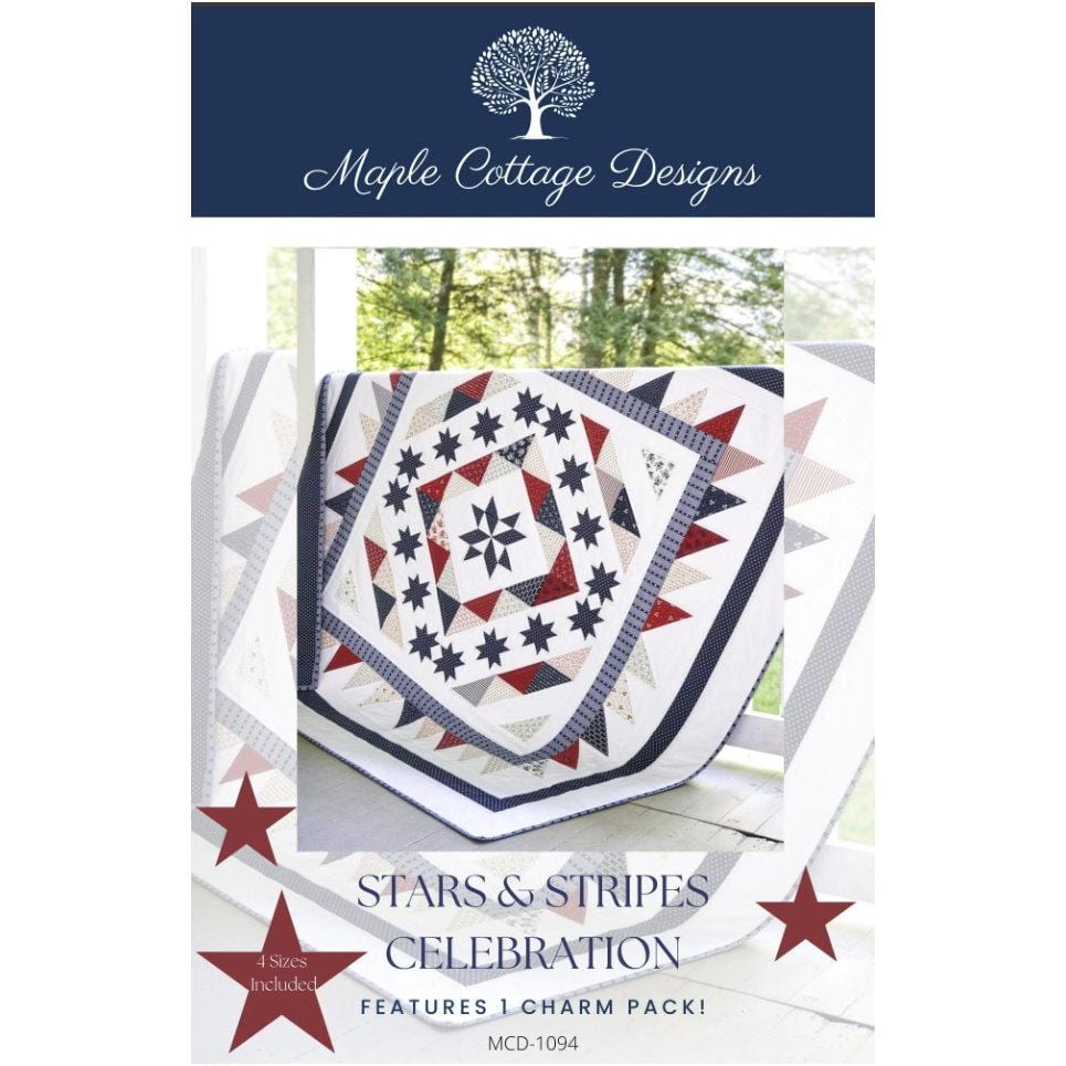 Stars & Stripes Celebration Quilt Pattern MCD-1094