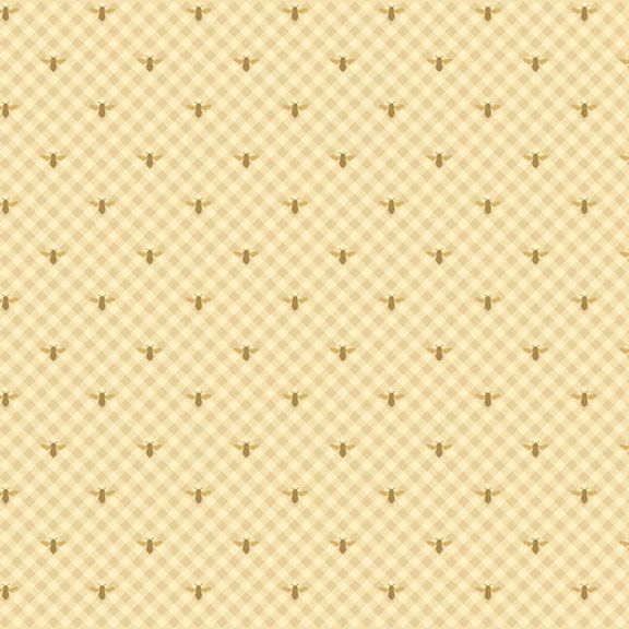 Bees Tan - Honeycomb Hollow R792126D-TAN