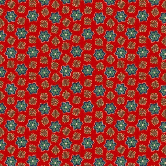 19th Century Sparklers - Boudoir Red R17087D-RED