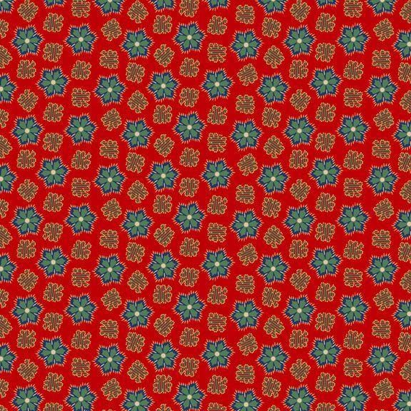 19th Century Sparklers - Boudoir Red R17087D-RED