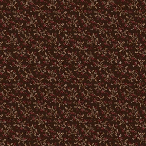 Arabella - Mini Trellis Brown R101516D-BROWN