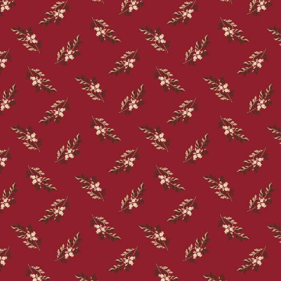Arabella - Sprig Red R101520D-RED