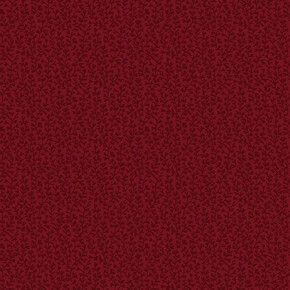 Arabella - Tonal Leaf Red R101517D-RED