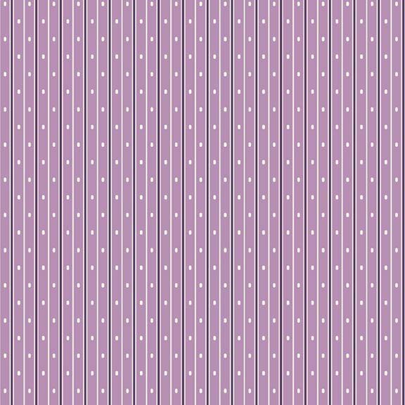 Aunt Grace Garden Variety - Pin Stripe Dot Lilac R351030D-LILAC