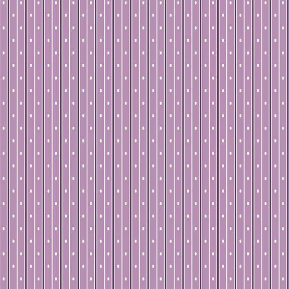 Aunt Grace Garden Variety - Pin Stripe Dot Lilac R351030D-LILAC