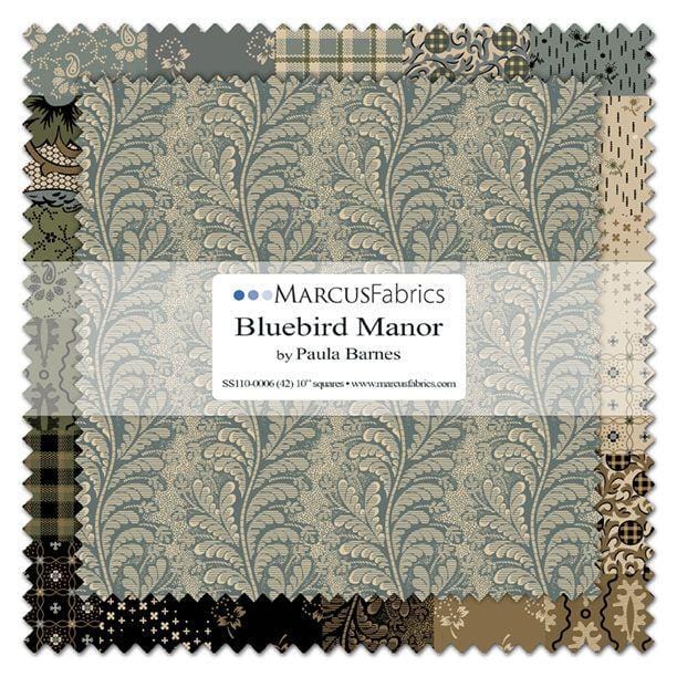 Bluebird Manor - 10" X 10" Square 42 Count SS110-0006