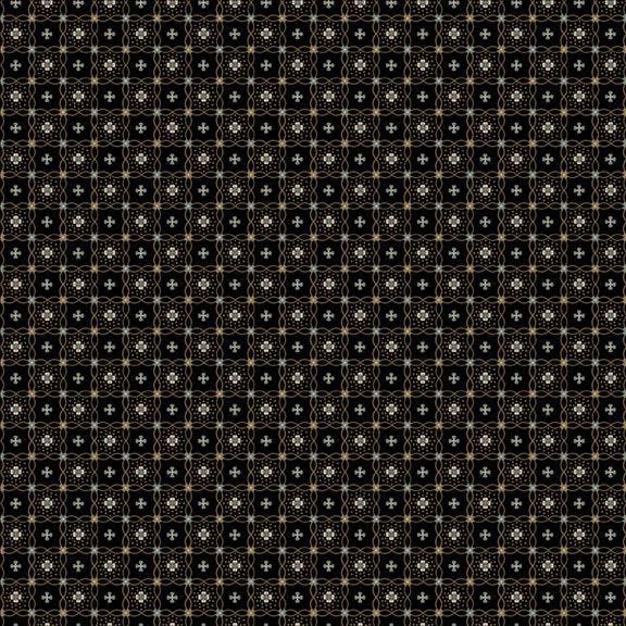 Bluebird Manor - Daisy Check Black R221048D-BLK