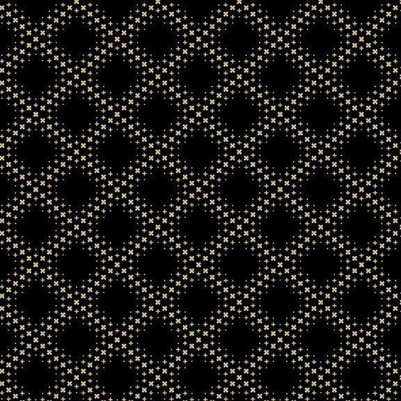 Bluebird Manor - Lattice Black R221054D-BLK