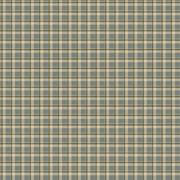 Bluebird Manor - Mini Checks Blue R221051D-BLU
