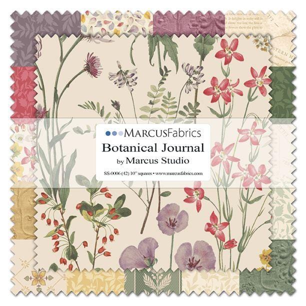 Botanical Journal - 10in x 10in Squares 42pcs SS89