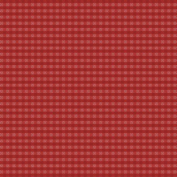 Golden Era - Plaid Dot Red R220643-RED