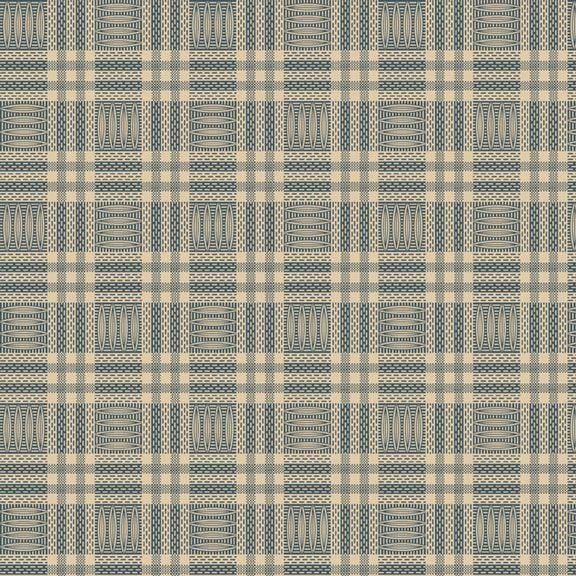 Haberdashery - Texture Plaid Blue R520925D-BLUE