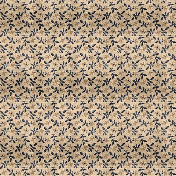 Indigo Neutrals - Tossed Leaves Tan R021180DTAN