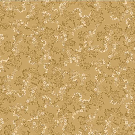 Indigo SchoolHouse - Flower Field Gold R221694D-GOLD