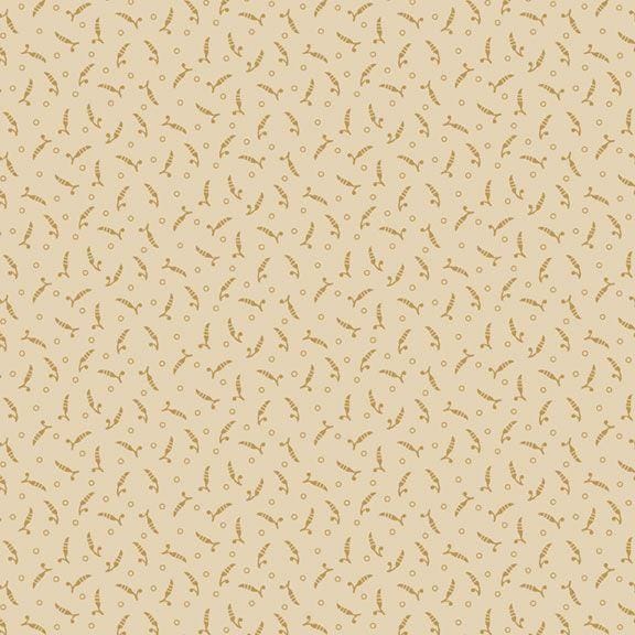 Indigo SchoolHouse - Leaf Cream R221697D-CREAM