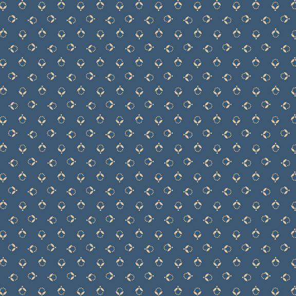 Indigo SchoolHouse - Rose Bud Blue R221695D-BLUE