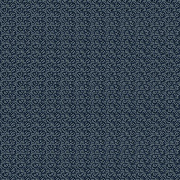 Maple House - Leaf Tesselation Navy R170824D-NAVY