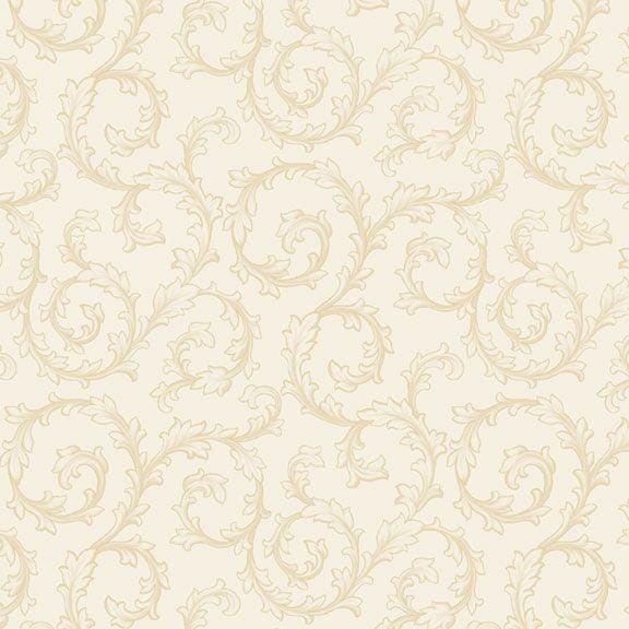 Midnight Meadow - Scroll Cream R650845-CREAM