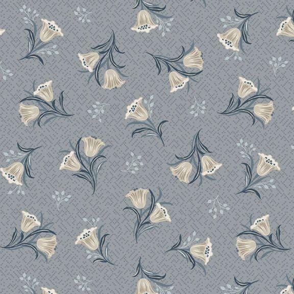 Nouveau - Tipsy Tulips Gray R651063D-GRAY