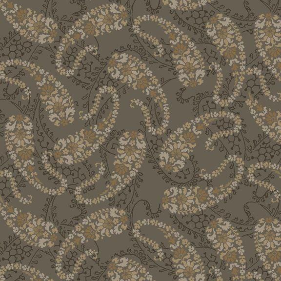 Paper Petals - Swirling Paisley Taupe R150666D-TAUPE