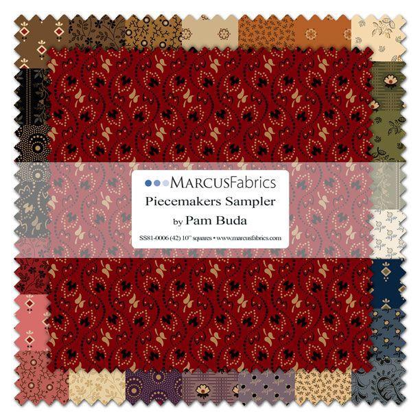 Piecemakers Sampler - 10" x 10" Squares 42pcs SS81