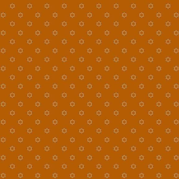 Piecemakers Sampler - Flower Pop Rust R170795-RUST