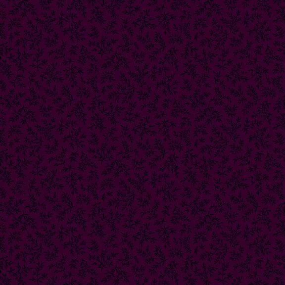 Plumberry III - Plumberry Sprig Aubergine R171162DAUB