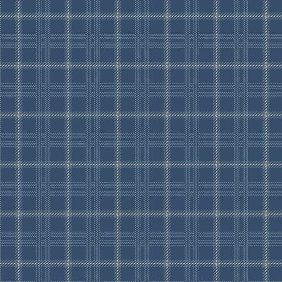 Primo Plaid Flannel - Americana Blue R091421-BLUE