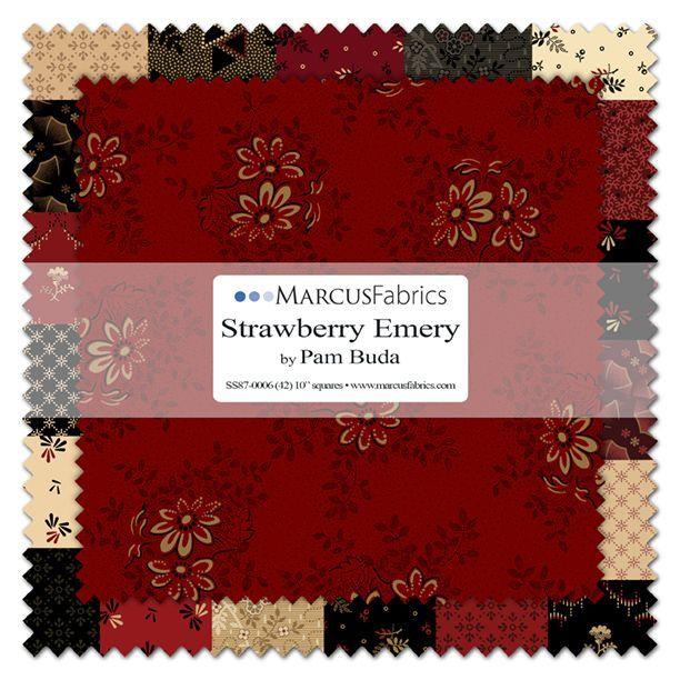 Strawberry Emery - 10" x 10" Squares SS87