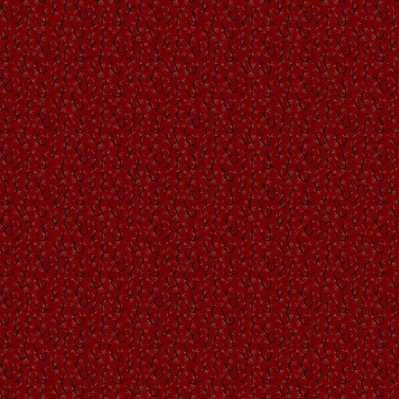 Sturbridge Floral Petites - Wild Vine Red R170717D-RED