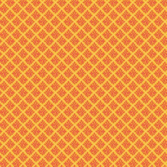 Sunny Days - Diamond Leaf Orange R250910D-ORANGE