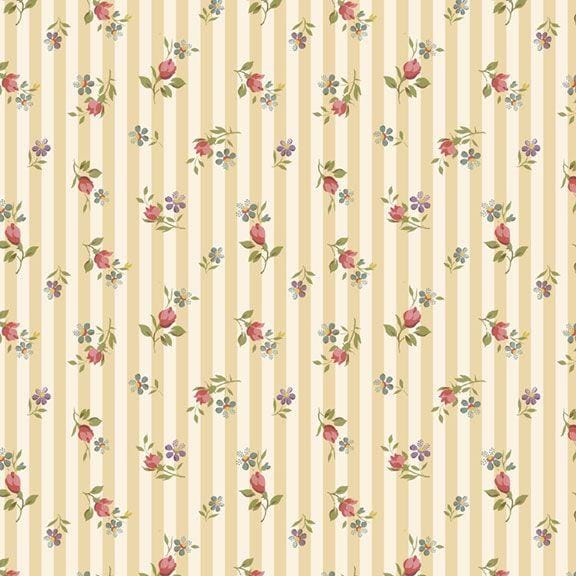 Timeless Stitches - Stripe R602011D-CREAM