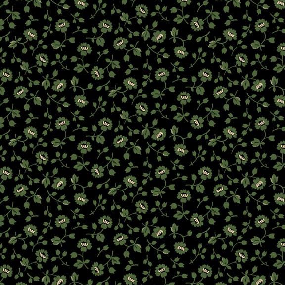 Vintage Charm - Flower Patch Green R330512-GREEN